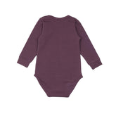 Long-sleeved bodysuit made of cotton (organic)